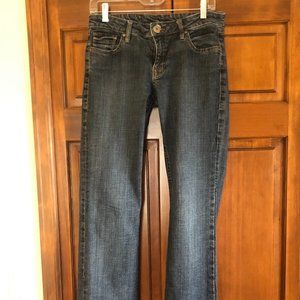 low cut Pine IV jeans